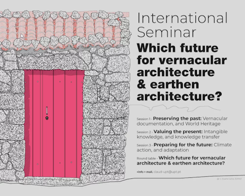 Seminário Internacional : Que futuro para arquitetura Vernácula e arquitetura de Terra?